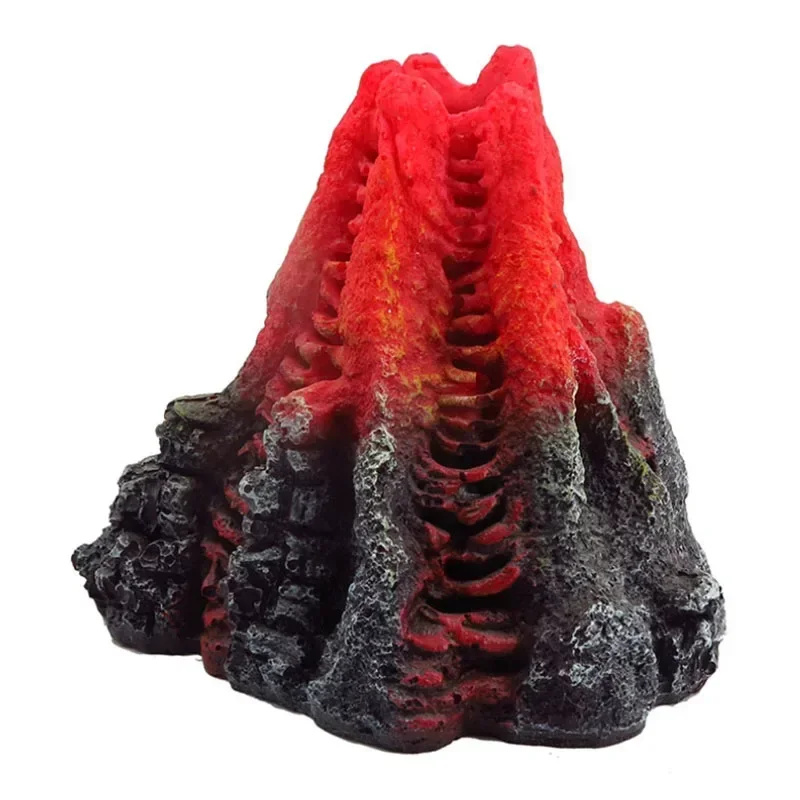 Aquarium Fish Games - New Volcano Shape Aquarium Decor Oxygen