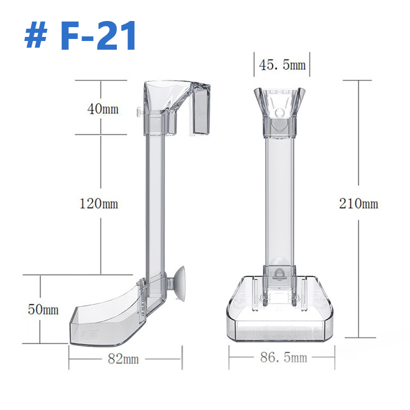 Aquarium Acrylic Feeding tube  - Aquarium Fish Variety ulasan dan harga