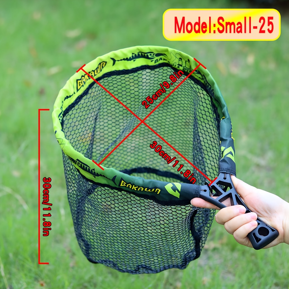 BAKAWA Folding Fishing Net Sho - Fish Net Handle ulasan dan harga
