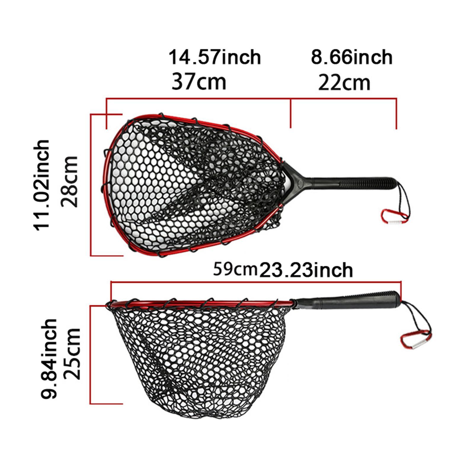 Fishing Net Silicone Mesh Ligh - Fish Net Handle ulasan dan harga