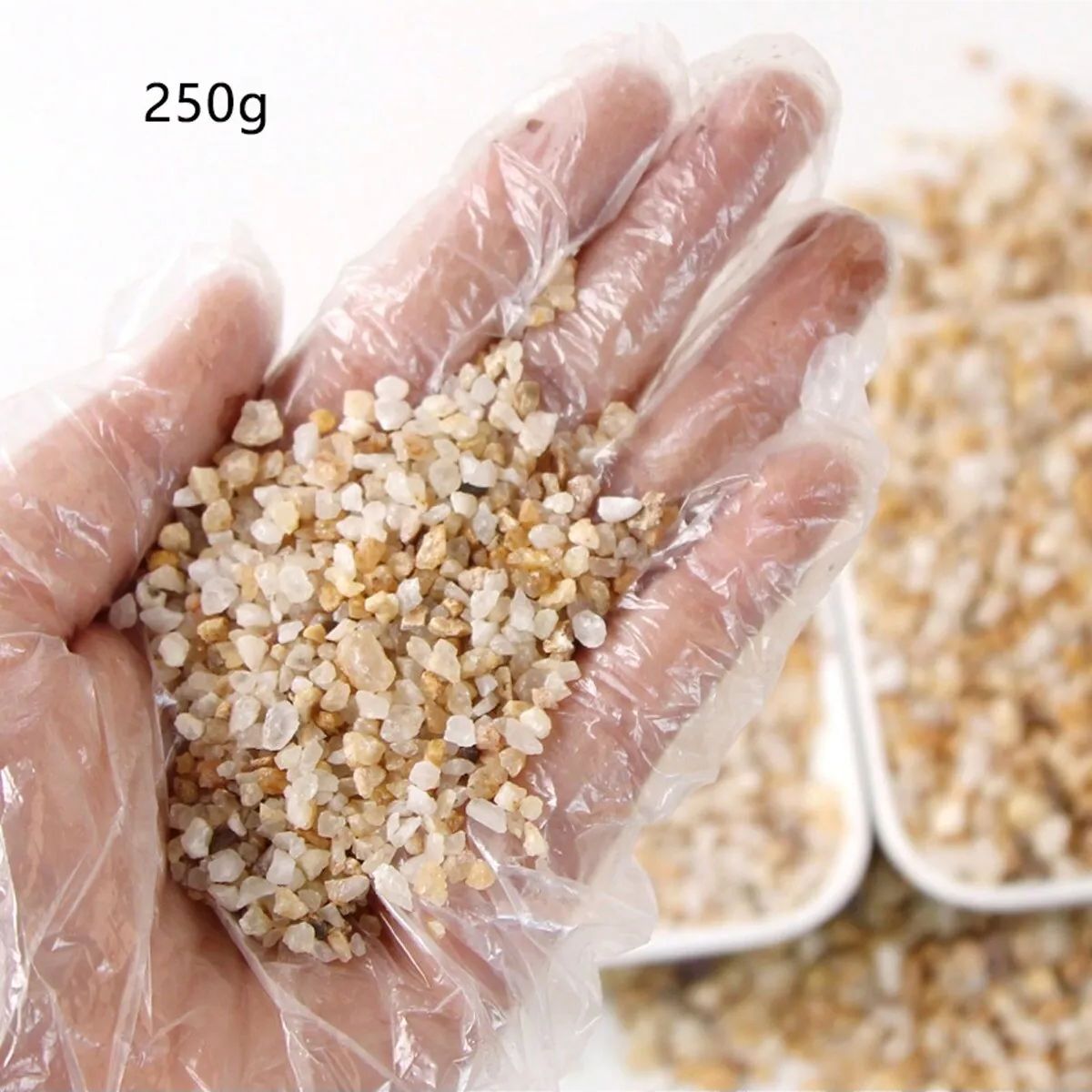 1pc-250g Natural Crystals Grav - Aquarium Fish Pot ulasan dan harga