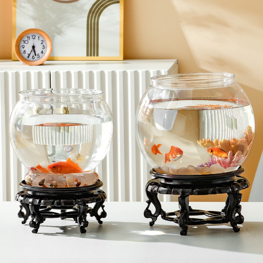 Home Decor Clear Transparent R - Aquarium Fish Jar ulasan dan harga
