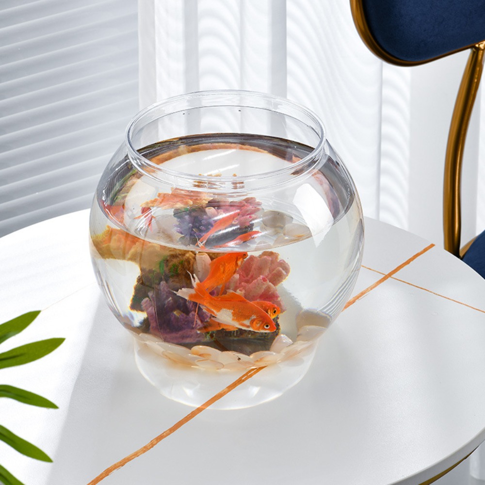 Home Decor Clear Transparent R - Aquarium Fish Jar ulasan dan harga