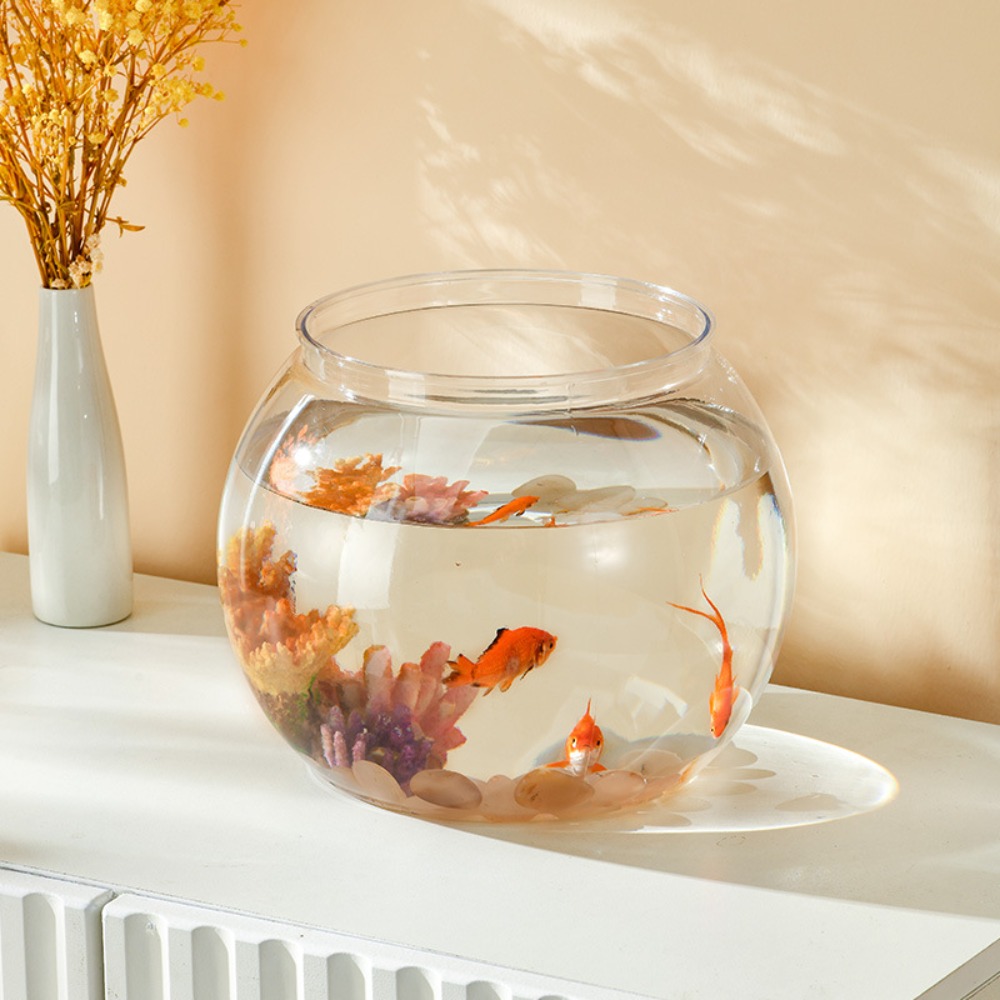 Home Decor Clear Transparent R - Aquarium Fish Jar ulasan dan harga