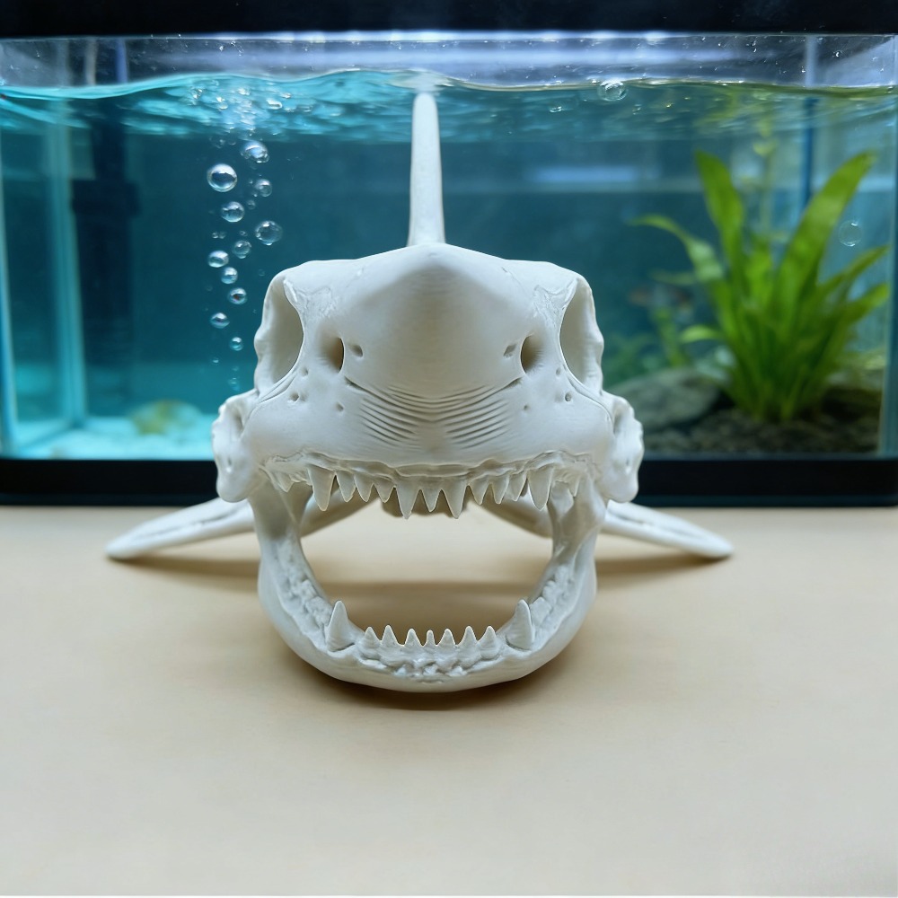 3D Printing Shark Skull Skelet - Aquarium Fish Games ulasan dan harga