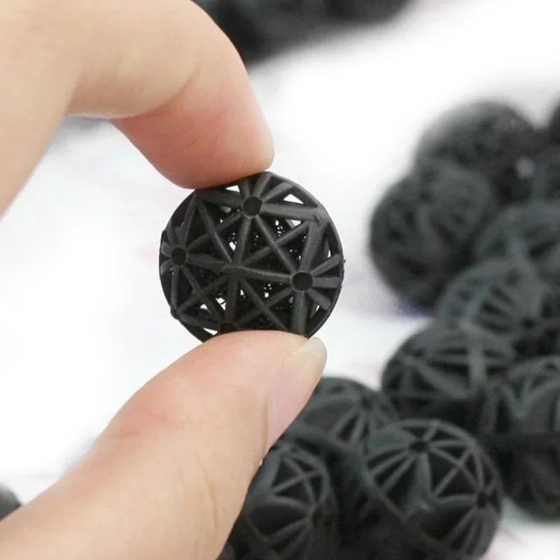 50Pcs 16mm Aquarium Bio Filter - Aquarium Fish Accessories ulasan dan harga