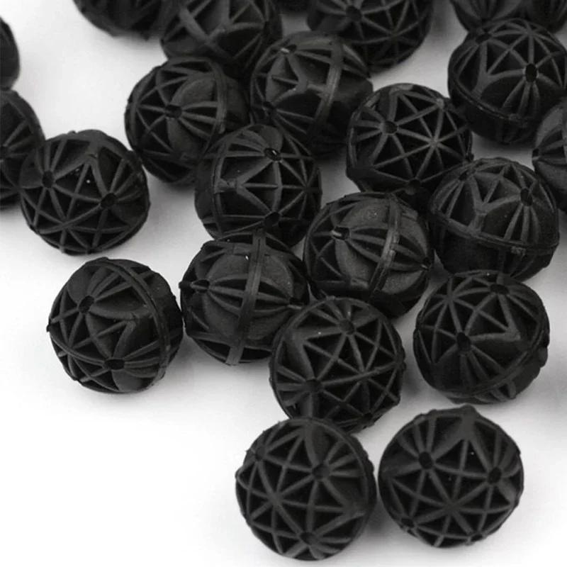 50Pcs 16mm Aquarium Bio Filter - Aquarium Fish Accessories ulasan dan harga