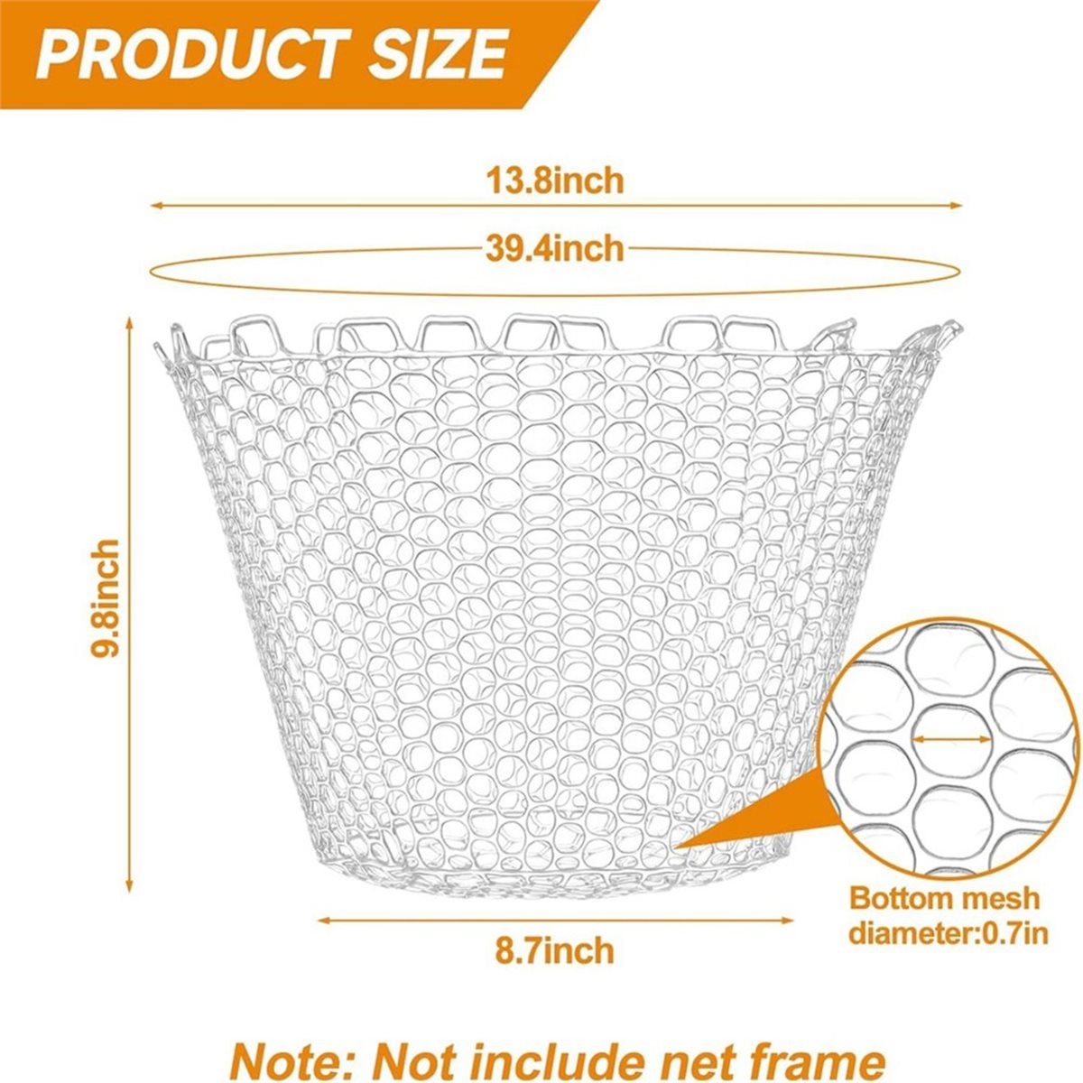 salego 2Pcs Rubber Fishing Net - Fish Net Handle ulasan dan harga