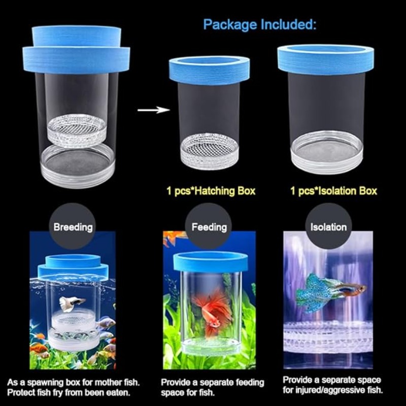 Floating Fish Breeding Isolati - Aquarium Fish Accessories ulasan dan harga
