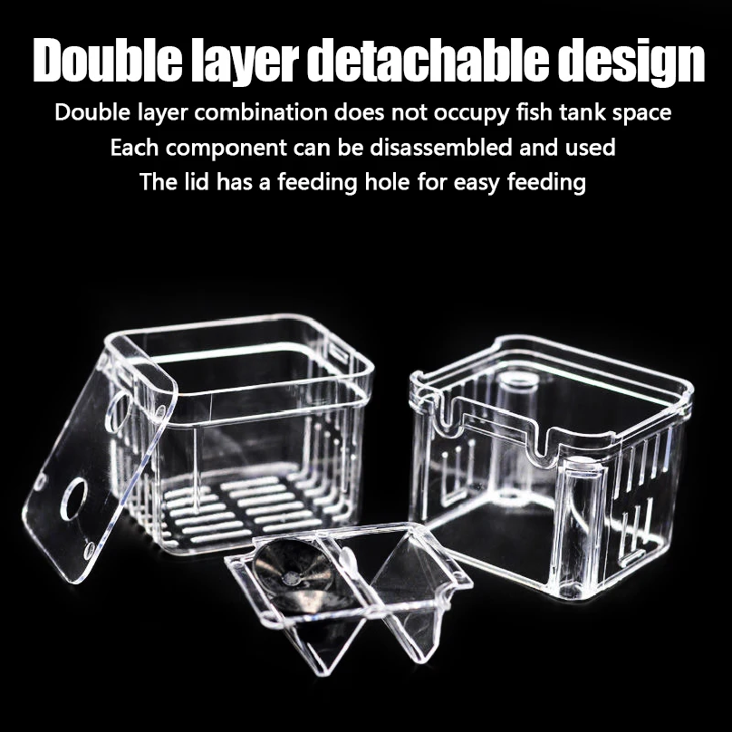 1PC Aquarium Fish Breeder Box  - Aquarium Fish Jar ulasan dan harga