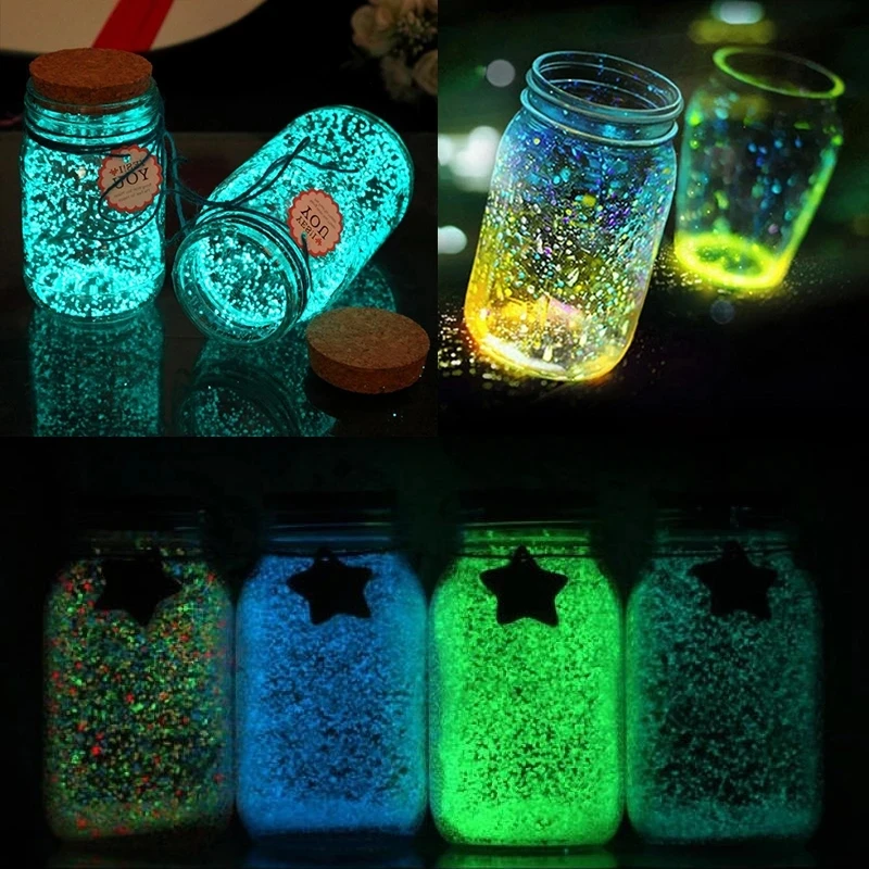1000pcs 3-5mm Luminous Sand Gl - Aquarium Fishing ulasan dan harga