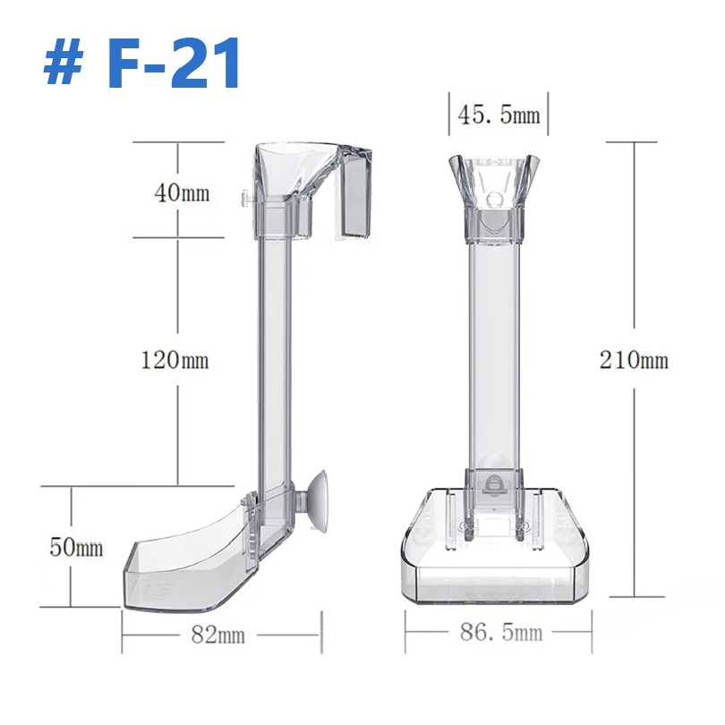 Aquarium Acrylic Feeding tube  - Aquarium Fish Variety ulasan dan harga
