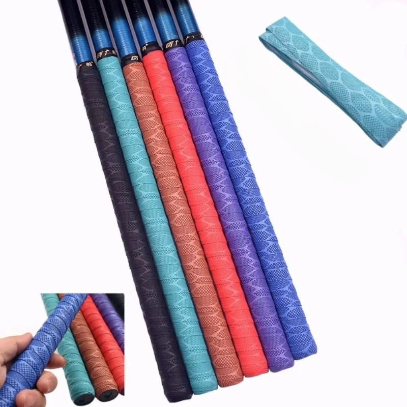 2M Non-slip Sticky Sweat-absor - Fish Net Handle ulasan dan harga