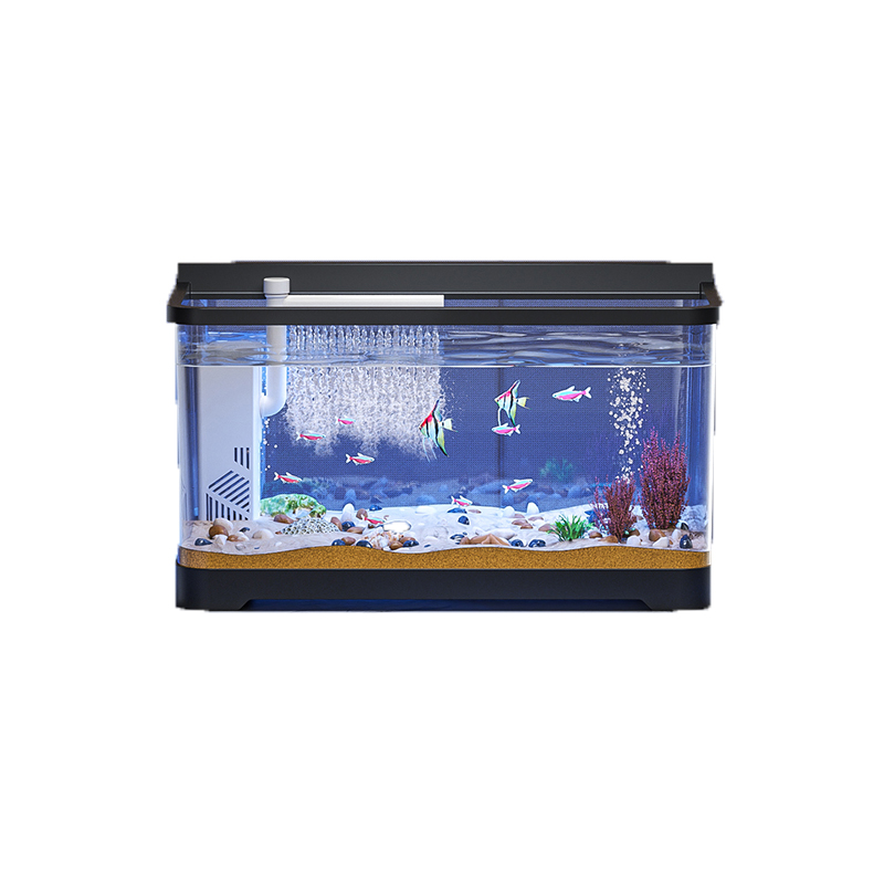 ABS Mini Fish Tank Betta Aquar - Aquarium Fish Jar ulasan dan harga