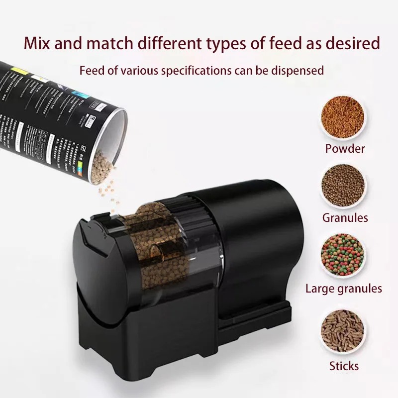 Fish Tank Feeder Intelligent T - Aquarium Fish Food ulasan dan harga
