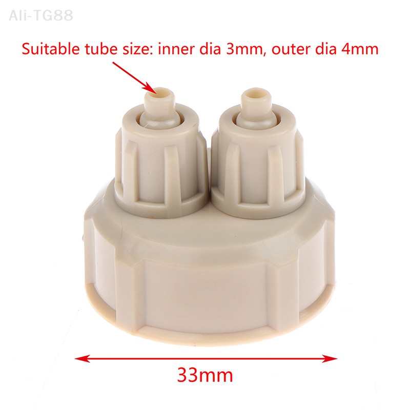 2Pcs Aquarium CO2 System Kit w - Co2 Diffuser Planted ulasan dan harga
