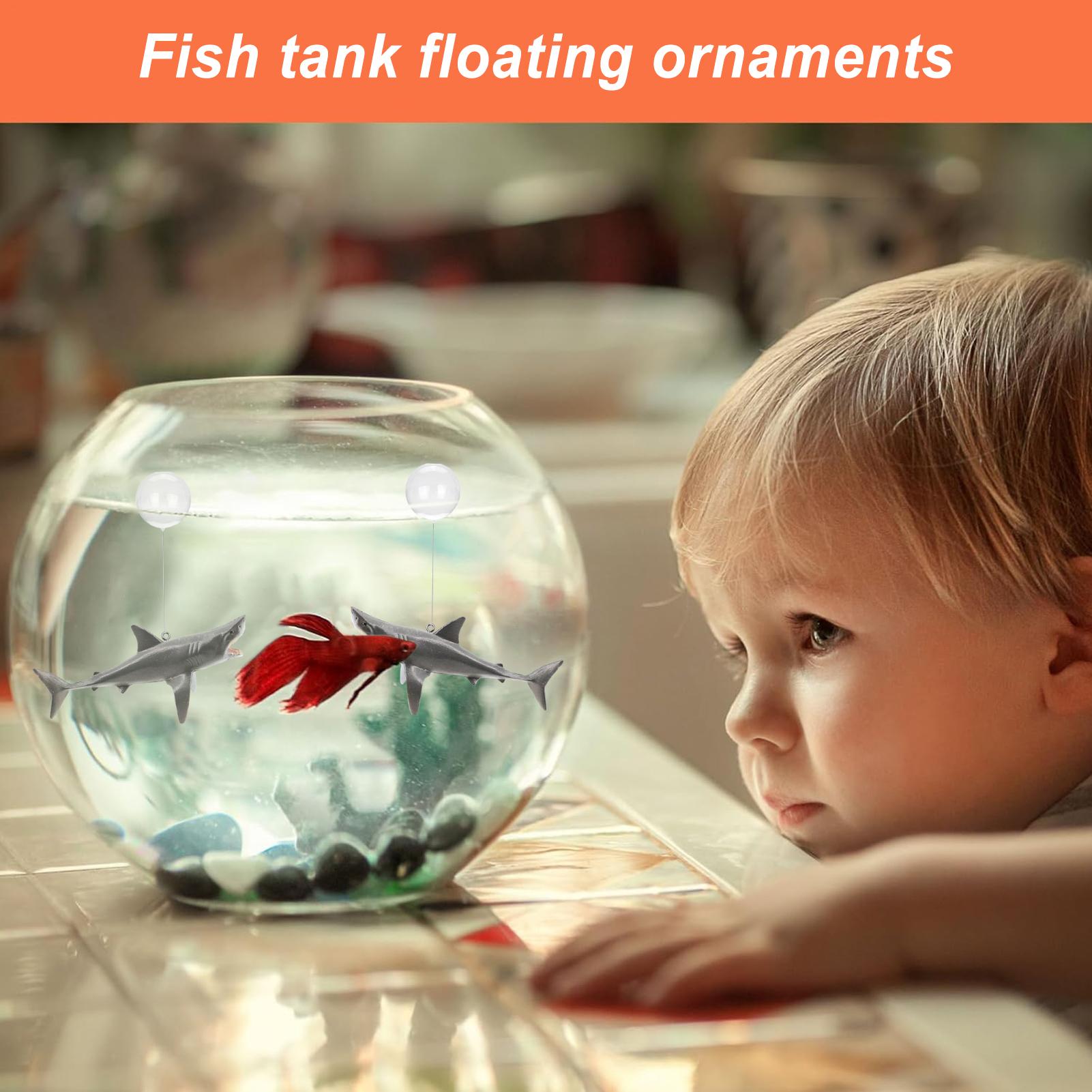 Floating Shark Aquarium Landsc - Aquarium Fish Games ulasan dan harga