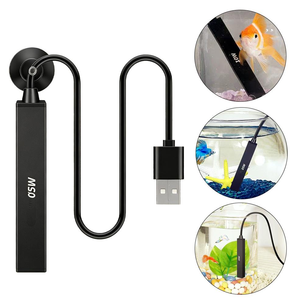 Mini USB Aquarium Heater 5V Au - Aquarium Fish Jar ulasan dan harga