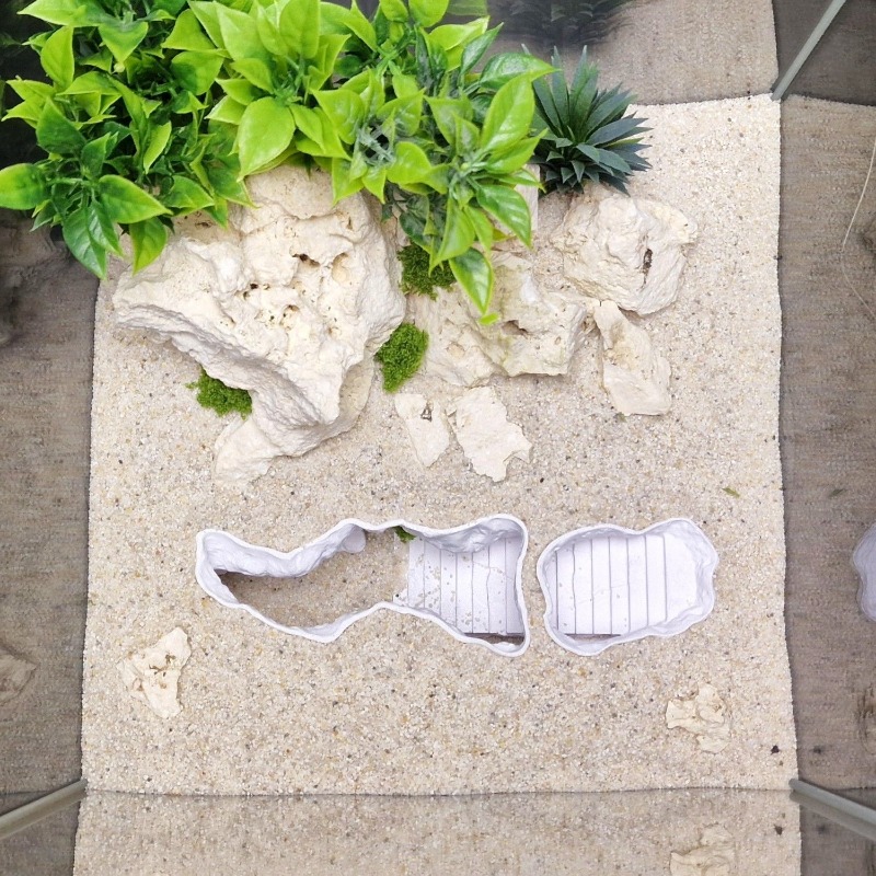 3D Printed Fish Tank Cave, Art - Aquarium Fish Games ulasan dan harga