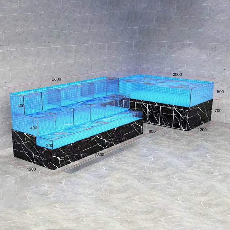 custom.China Factory Commercia - Aquarium Fish Restaurant ulasan dan harga