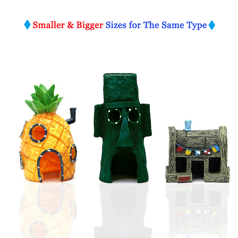 Fish Tank Decoration Pineapple - Aquarium Fish Restaurant ulasan dan harga