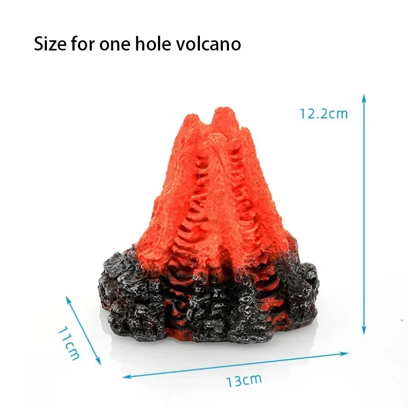 New Volcano Shape Aquarium Dec - Aquarium Fish Games ulasan dan harga