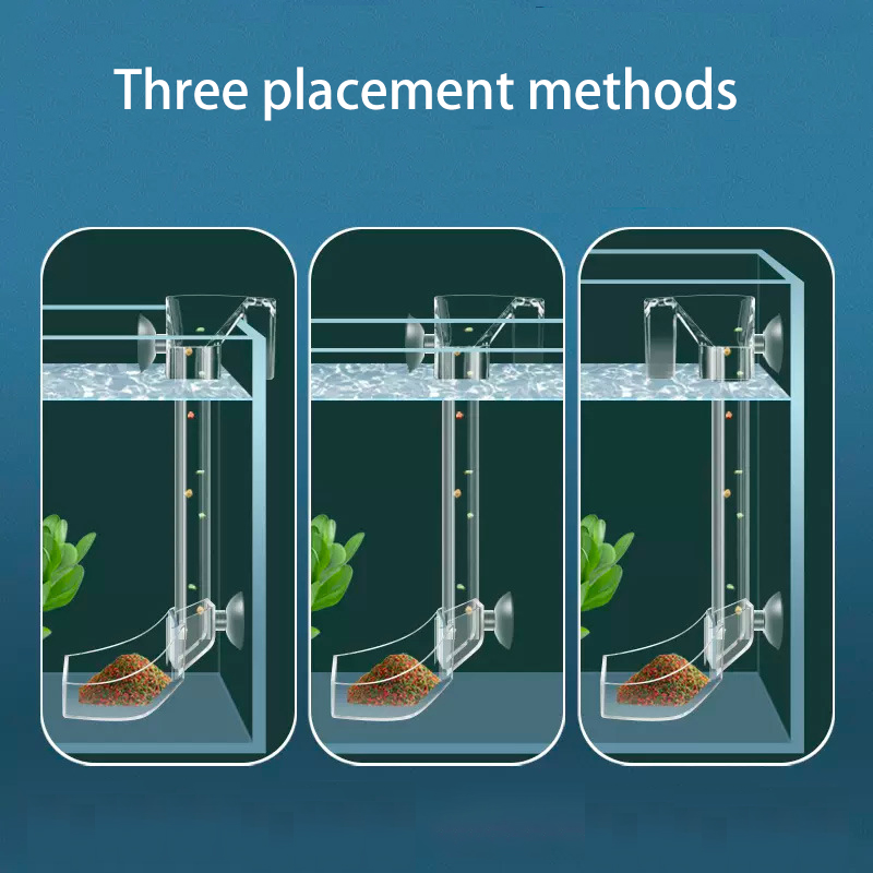 Aquarium Acrylic Feeding tube  - Aquarium Fish Variety ulasan dan harga