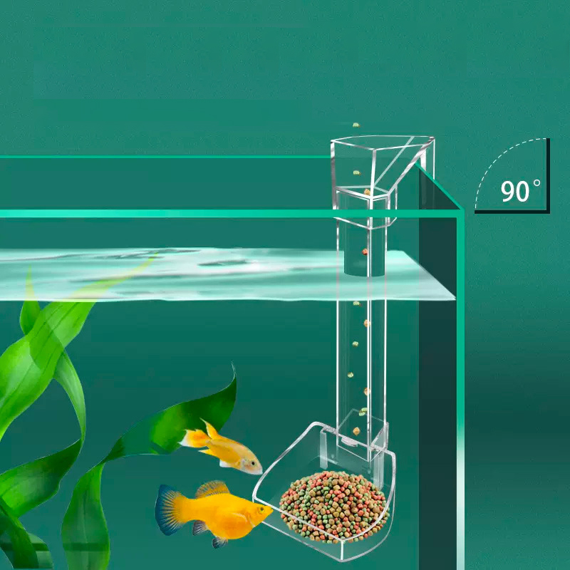 Aquarium Acrylic Feeding tube  - Aquarium Fish Variety ulasan dan harga