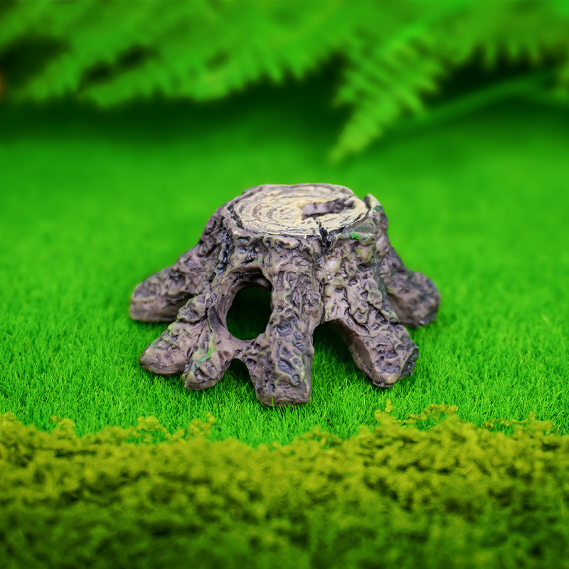 Fish Hide Cave Reptiles Aquari - Aquarium Fish Accessories ulasan dan harga