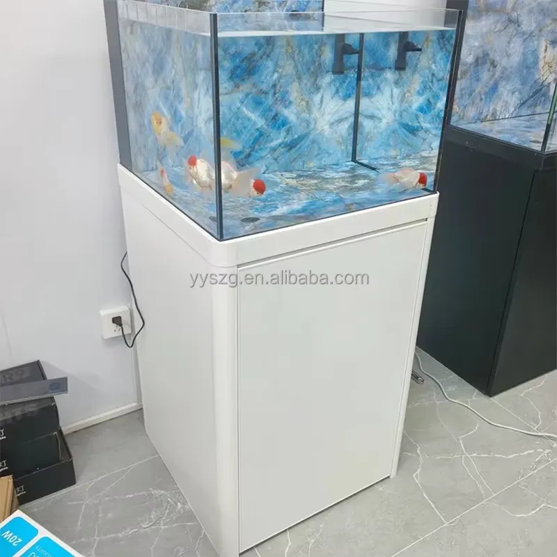 2.6Ft Square Rectangle Glass A - Aquarium Fish Restaurant ulasan dan harga