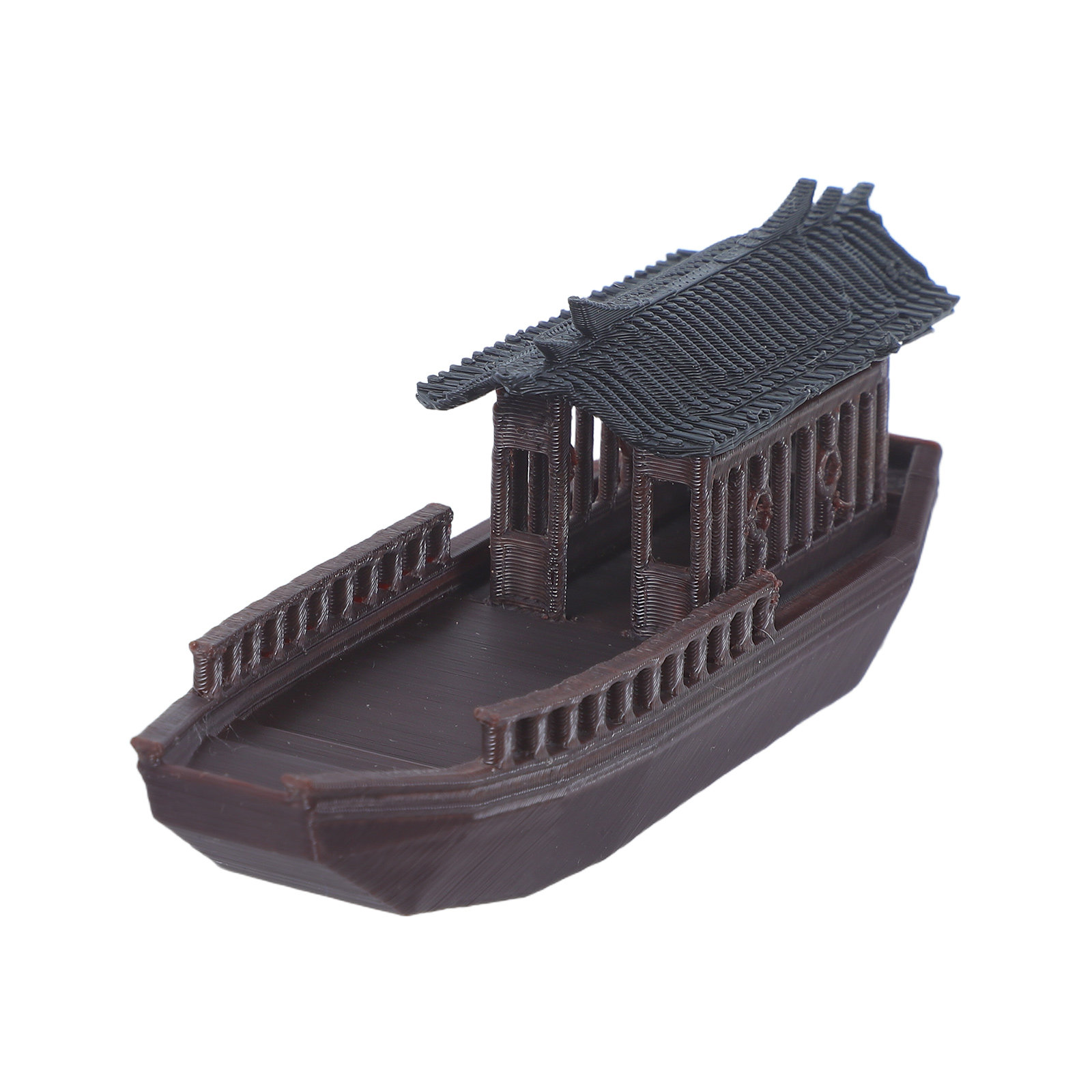Miniature Chinese Fishing Boat - Aquarium Fishing ulasan dan harga