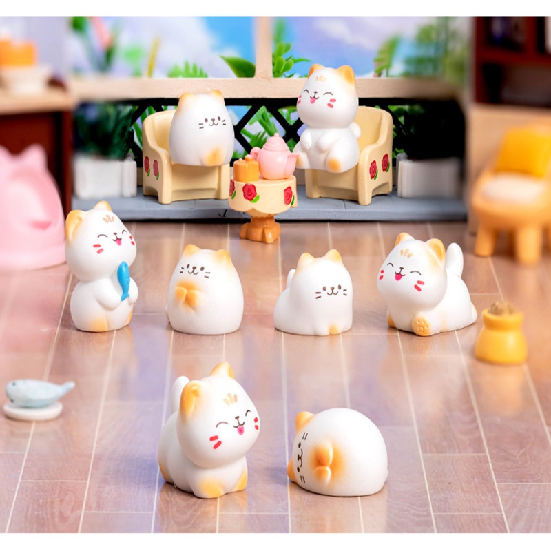 Micro Landscape Mini Figurines - Aquarium Fish Pot ulasan dan harga