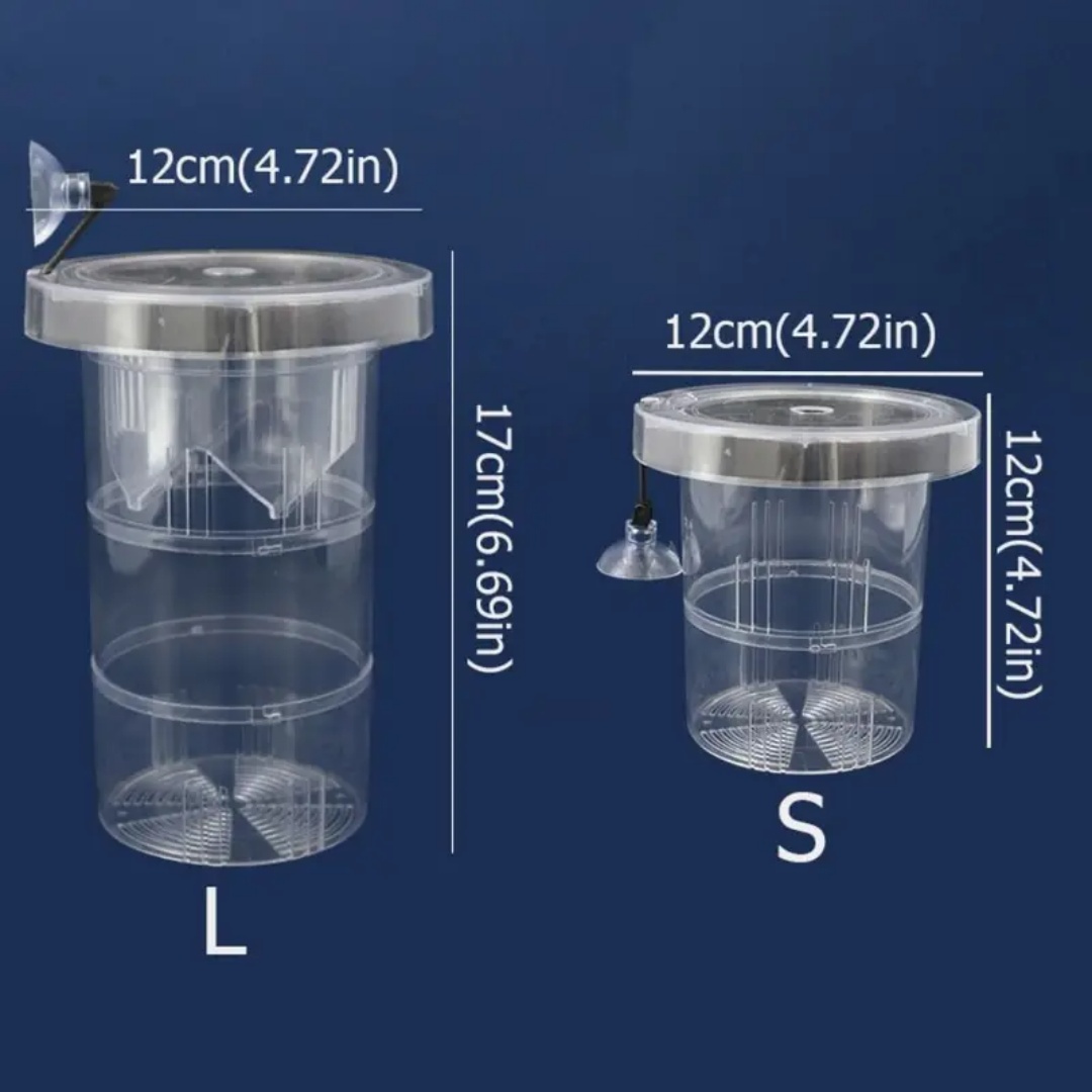 Acrylic Floating Fish Breeding - Aquarium Fish Jar ulasan dan harga