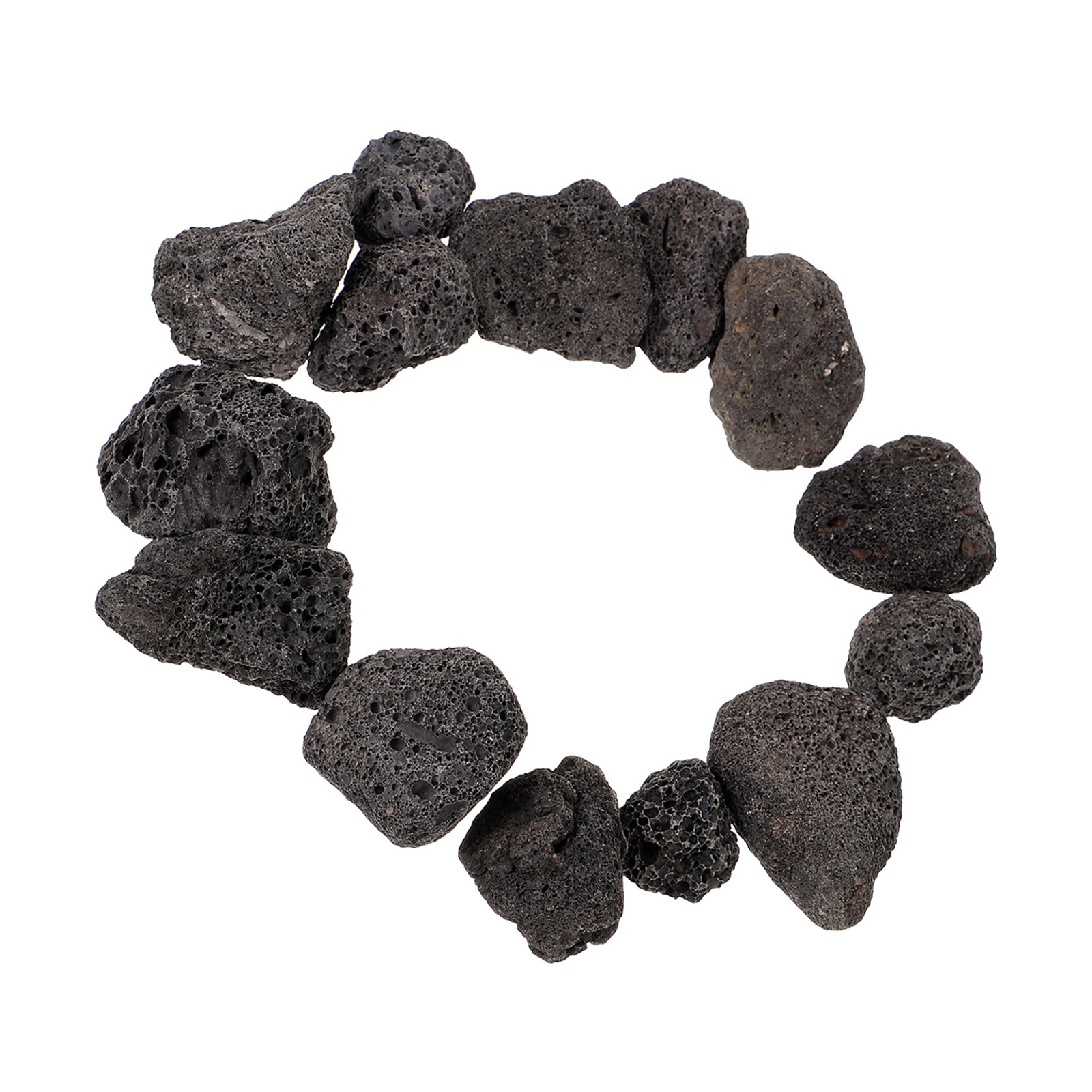 1Pack Natural Volcanic Stones  - Aquarium Fish Pot ulasan dan harga