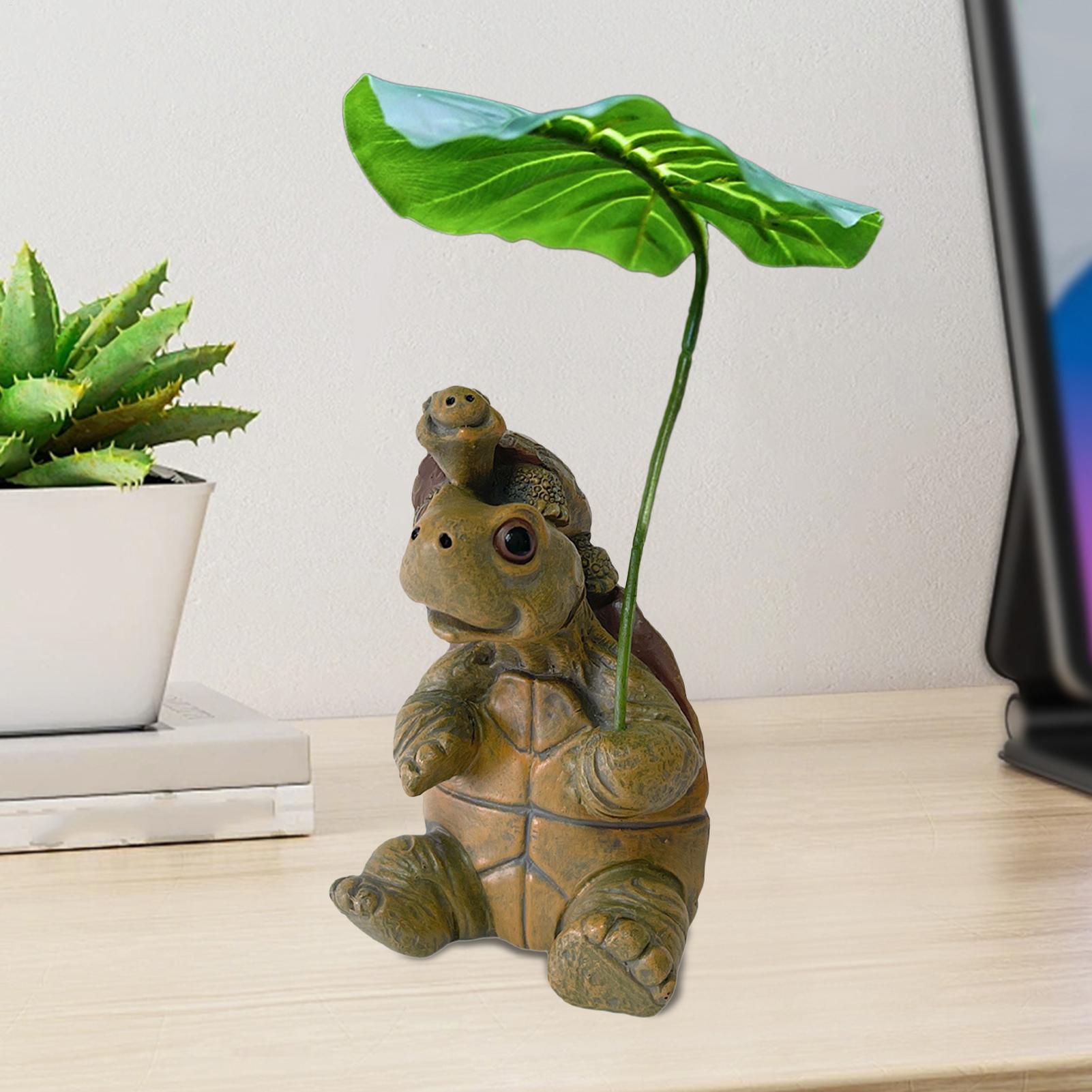 Turtle Figurine Fish Tank Deco - Aquarium Fish Pot ulasan dan harga