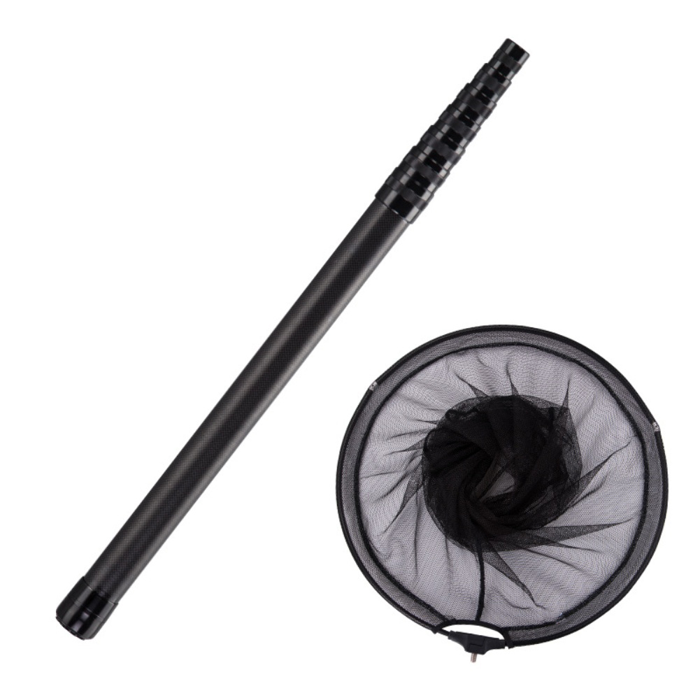 Telescopic Fishing Landing Net - Fish Net Handle ulasan dan harga