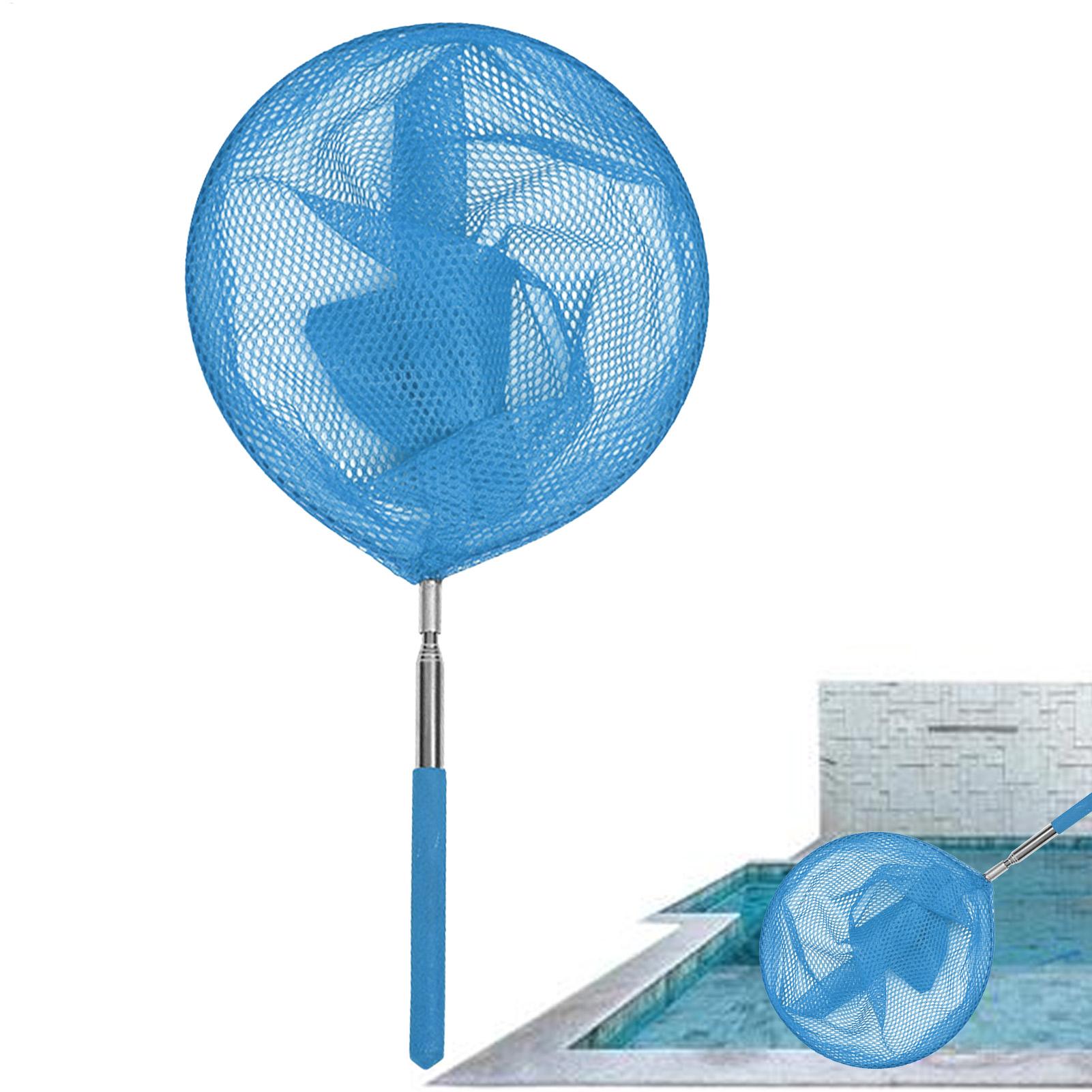 Pool Skimmer Net With Telescop - Aquarium Fishing ulasan dan harga