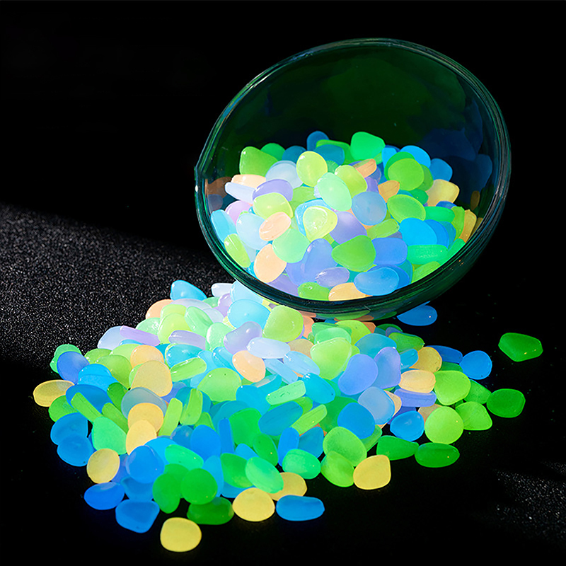 ● 100pcs Garden Decor Luminous - Aquarium Fish Accessories ulasan dan harga