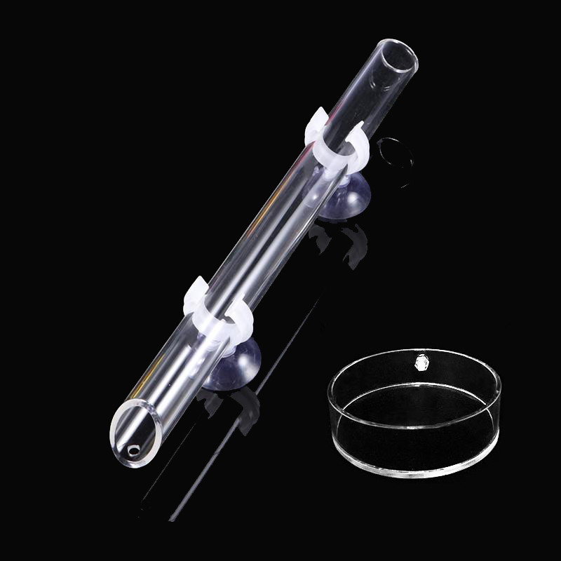 1Pcs Acrylic Aquarium Feeder T - Aquarium Fish Food ulasan dan harga